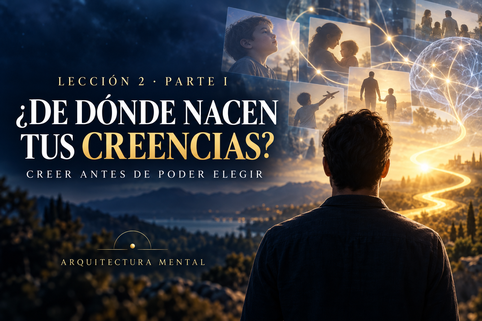 Lección 2 de Arquitectura Mental: ¿De dónde nacen tus creencias?
