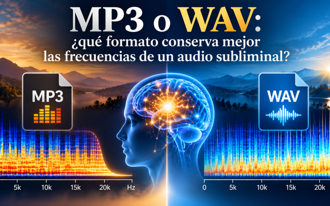 MP3 O WAV: ¿QUÉ FORMATO CONSERVA MEJOR LAS FRECUENCIAS DE UN AUDIO SUBLIMINAL?